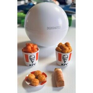 9 Pc KFC Kentucky Fried Chicken Mini Brands by ZURU Collector ( Adorable Wrap )